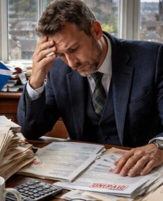 Sharp rise in Scotland Business distress