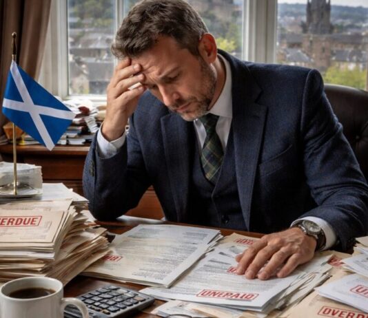 Sharp rise in Scotland Business distress
