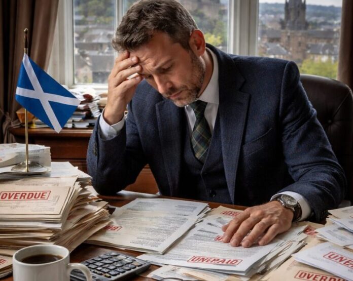 Scottish Business distress Sharp rise in Scotland Business distress