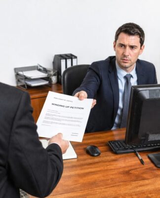 debt collection firm served with winding up petition